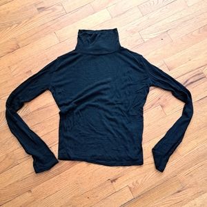 American Eagle Black Turtleneck OS